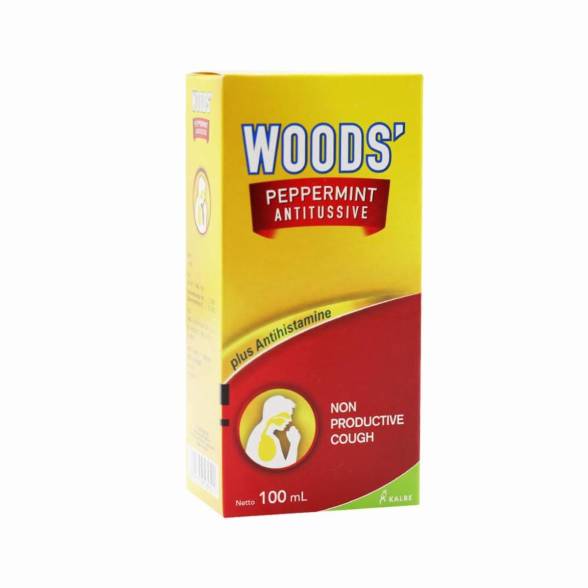 Woods' Cough Syrup Antitussive 100ml HRK CARE