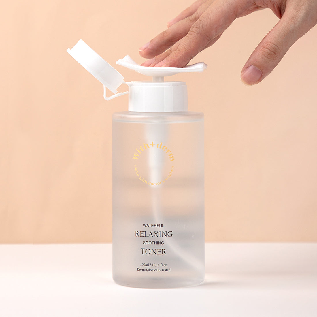 With+Derm - Waterful Relaxing Soothing Toner 300ml