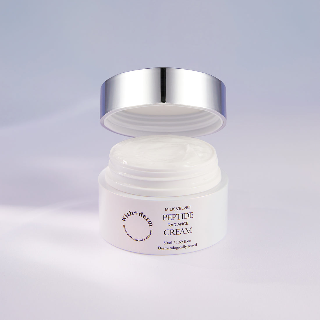 With+Derm Milk velvet peptide radiance cream 50ml