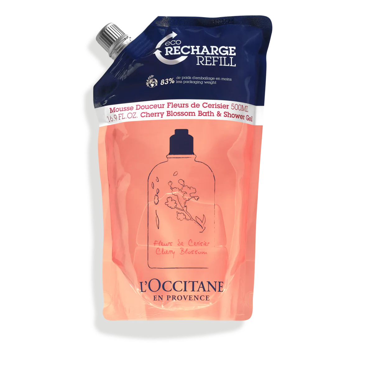 L'Occitane - Cherry Shower Gel Refill 500ml
