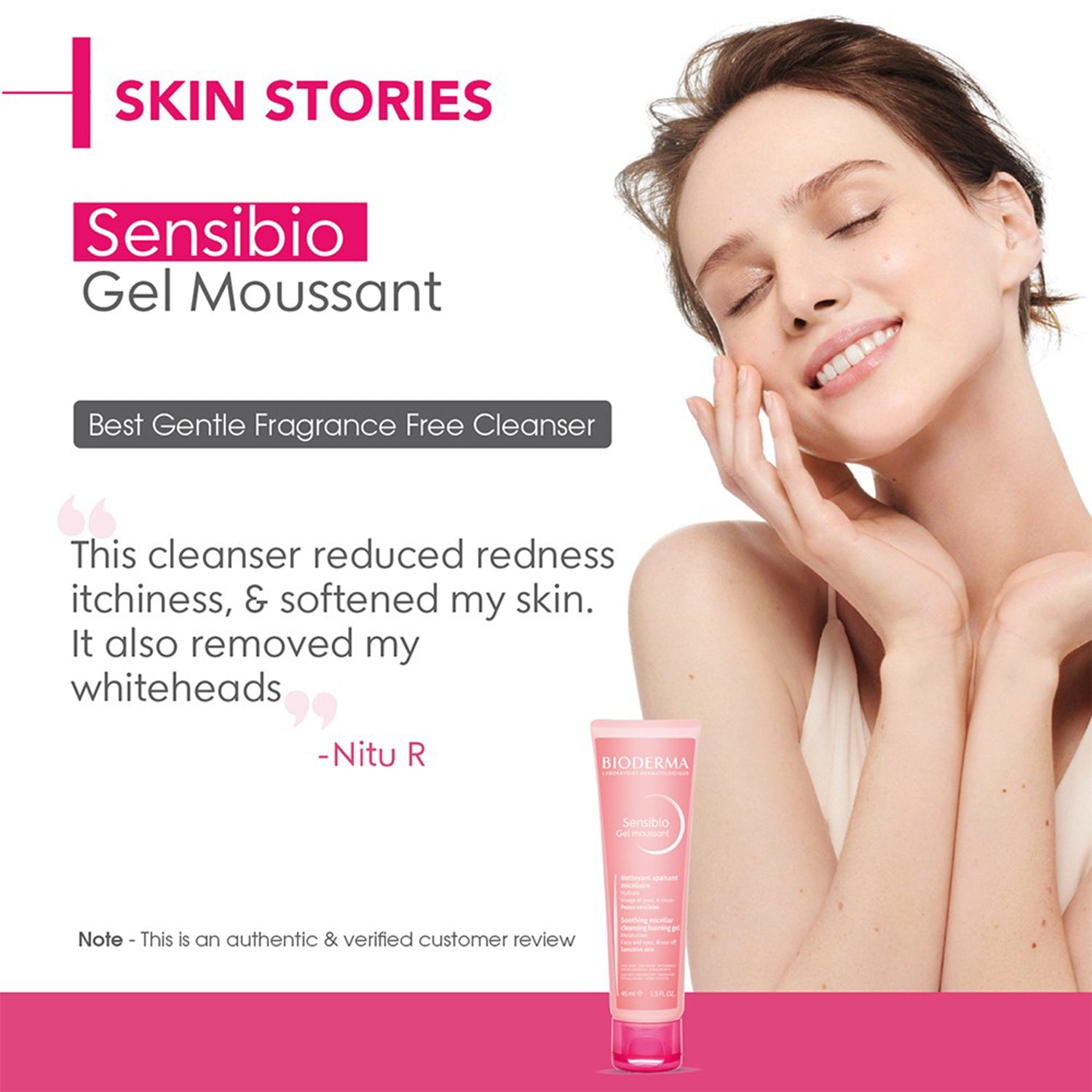 Bioderma - Sensibio Gel Moussant Foaming Gel 45ml