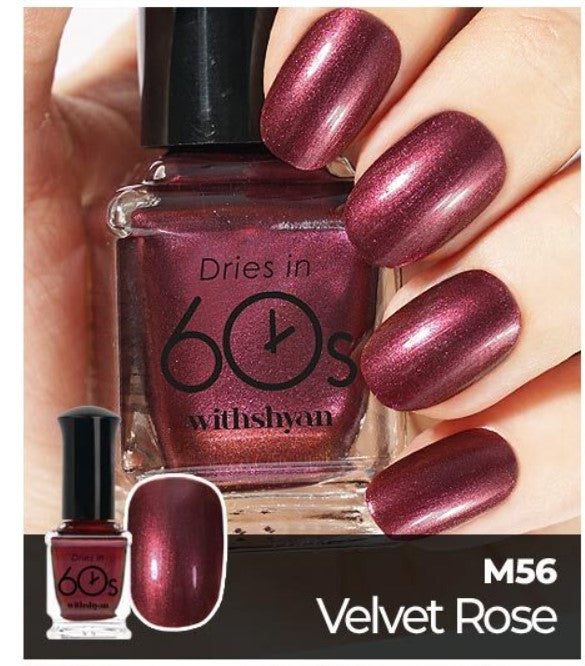 60S Nail #M56 Velvet rose