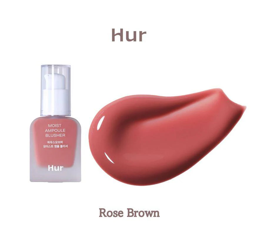 House Of HUR - Moist Ampoule Blusher Rose Brown 20ml