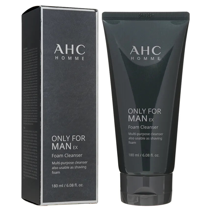 AHC Homme - Only For Men Foam Cleanser 180ml