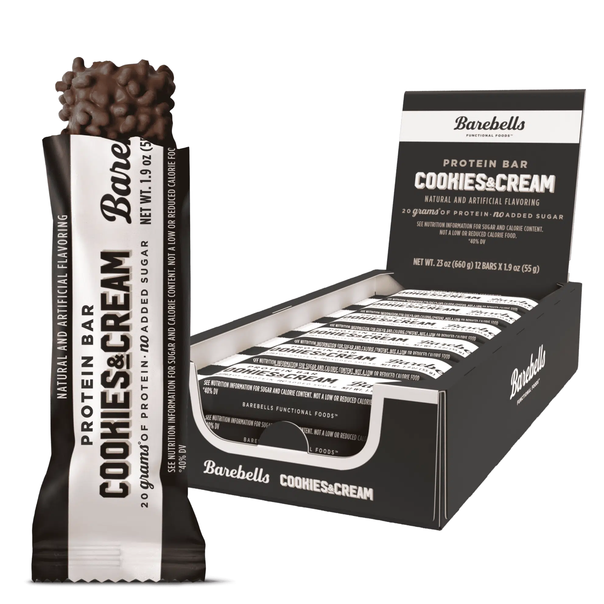 Barebells Protein Bar 55g - Cookies & Cream