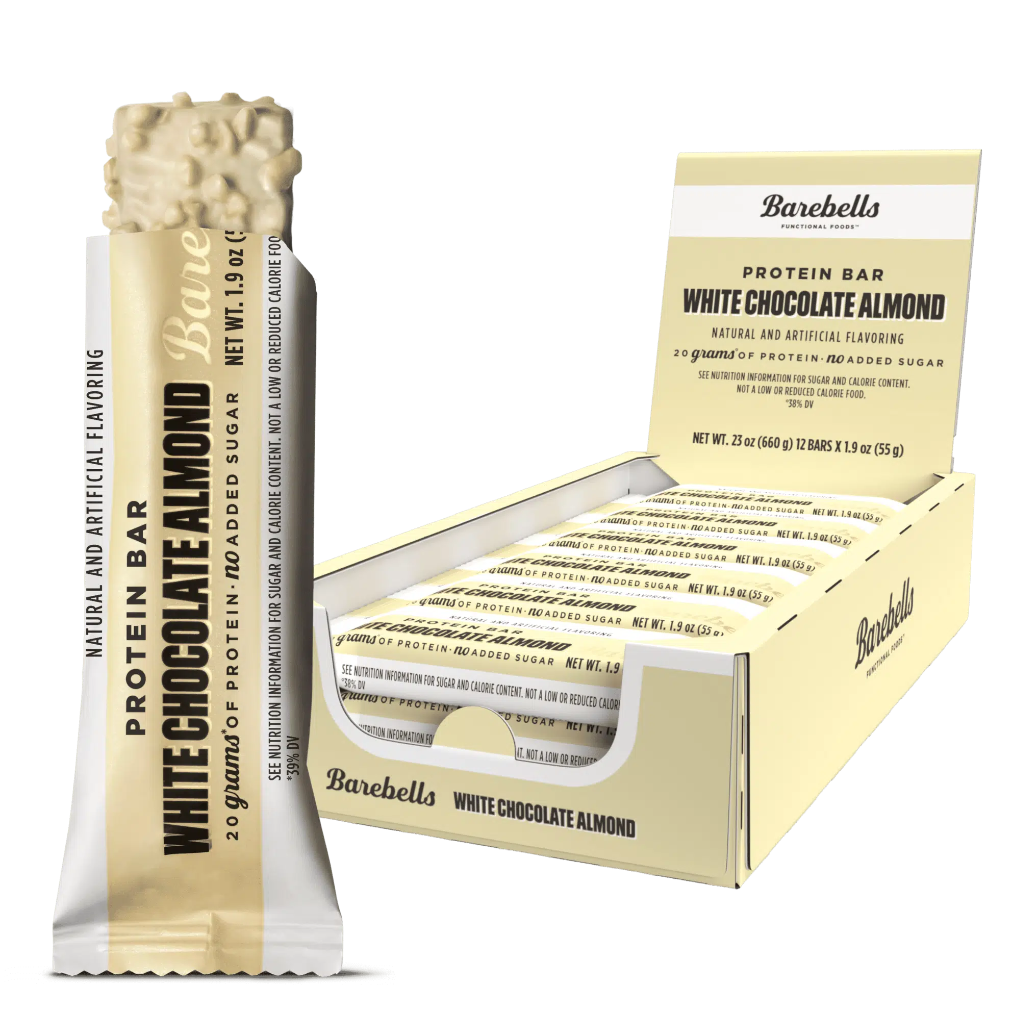 Barebells Protein Bar 55g - White Chocolate Almond