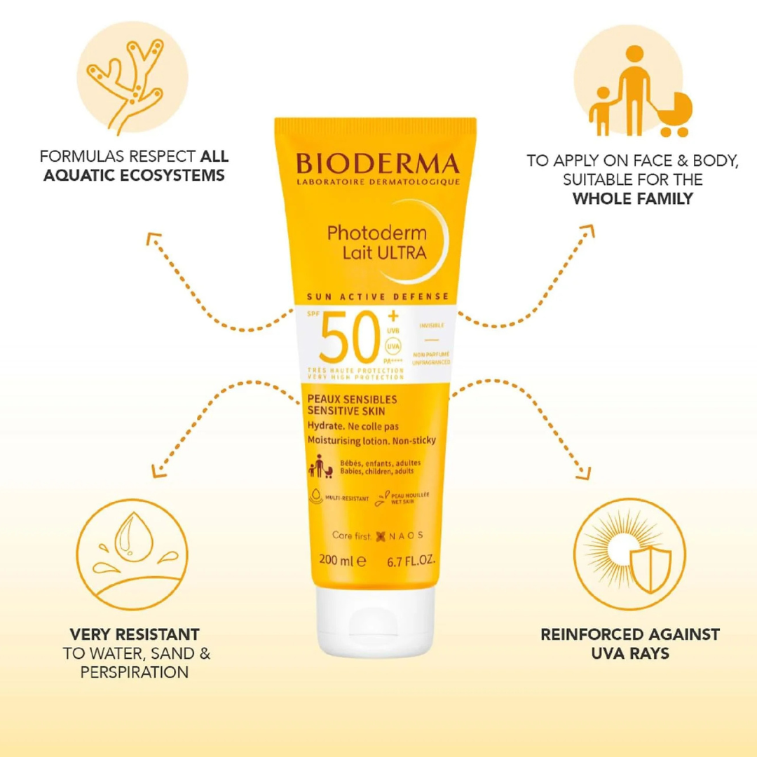 Bioderma - Photoderm Lait Ultra SPF50+ 200ml