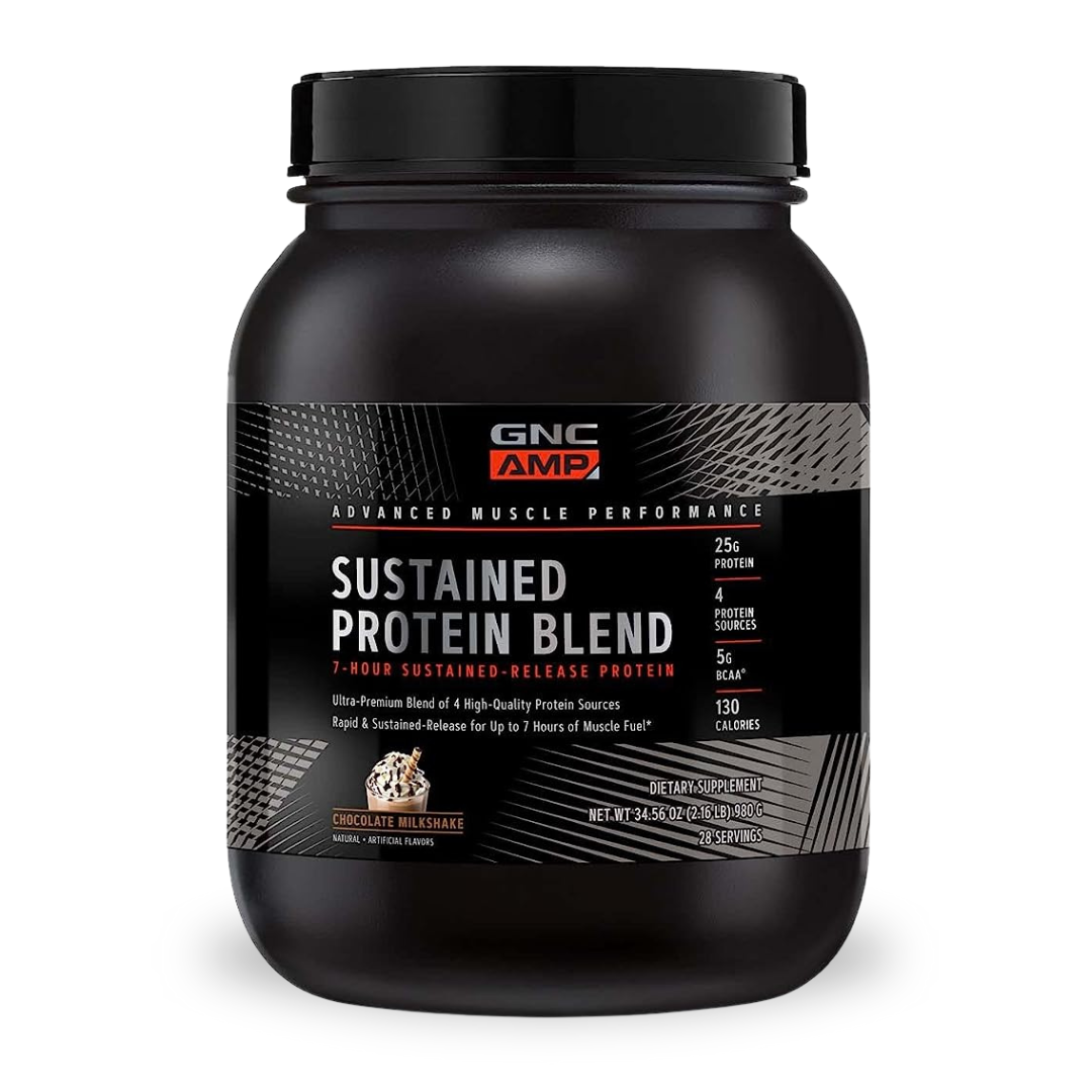 GNC - AMP Sustained Chocolate Milkshake (28 Serving)