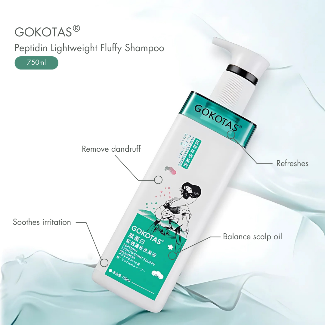 Gokotas - Peptidin Lightweight Fluffy Shampoo 750ml