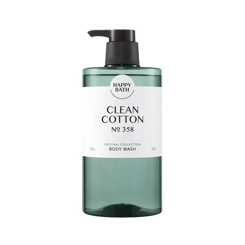 HAPPY BATH - Original Collection Clean Cotton Body Wash 910g