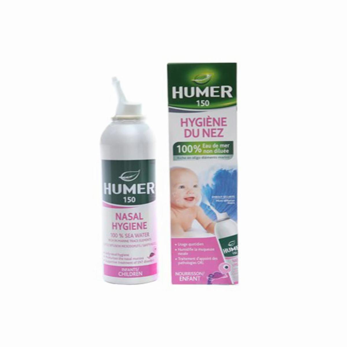 Humer Nasal Spray Daily Hygiene 100% Sea Water Child