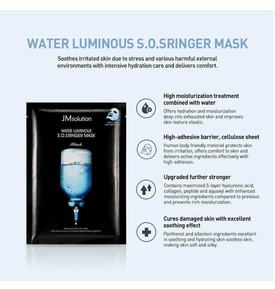 JM Solution - Water Luminous S.O.S Ringer Mask