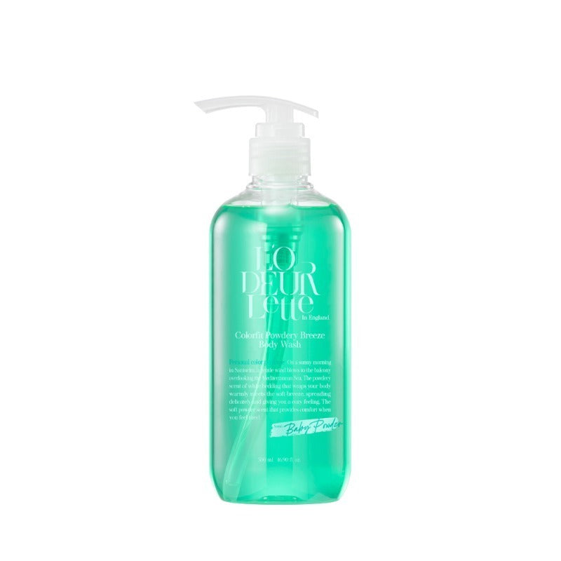 L'Odeurlette In England Color Fit Powdery Breeze Body Wash 500ml