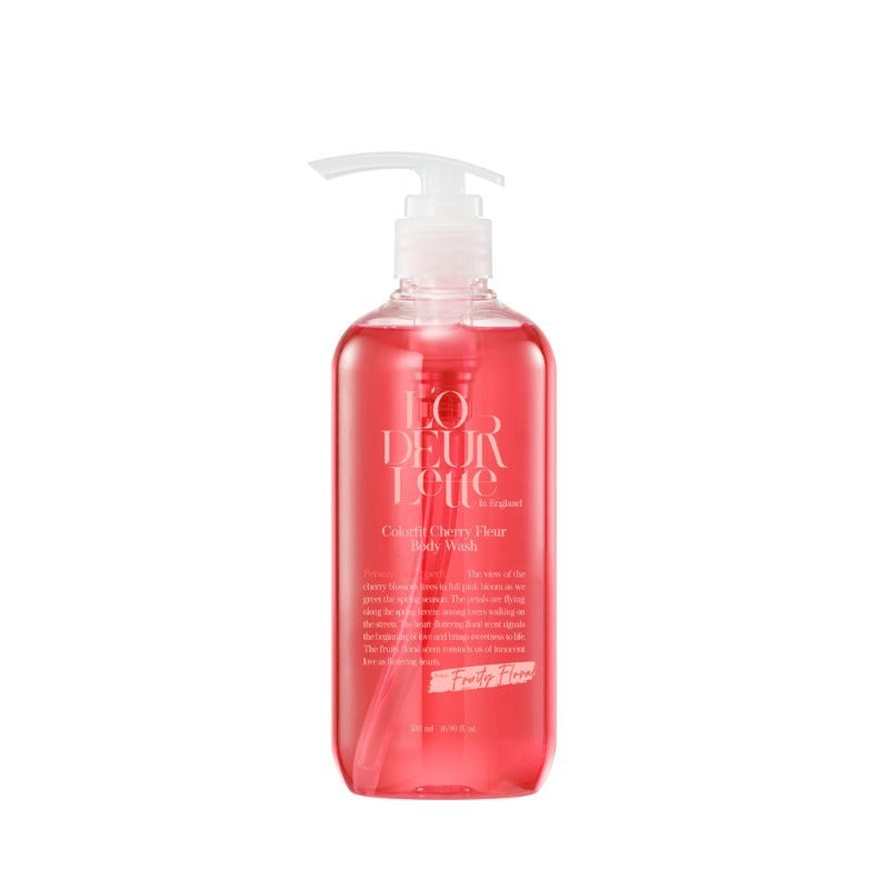 L'Odeurlette In England Color Fit Cherry Fleur Body Wah 500ml
