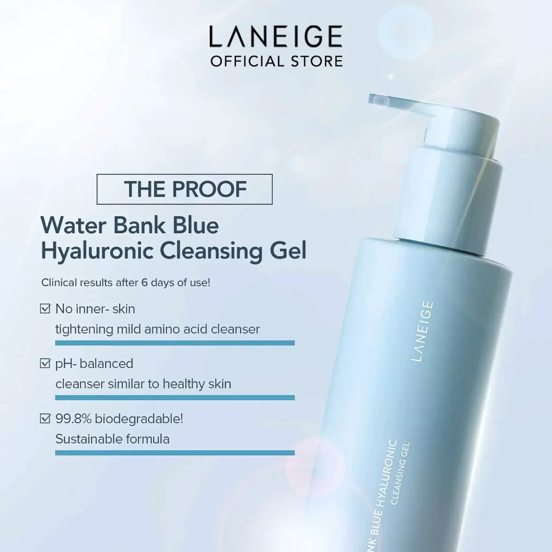 Laneige - Water Bank Blue Hyaluronic Cleansing Gel