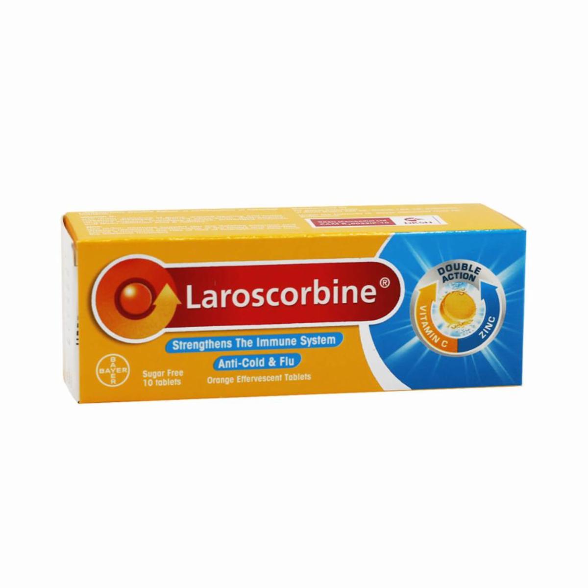 Laroscorbine Sugar Free Effervescent 10Tab