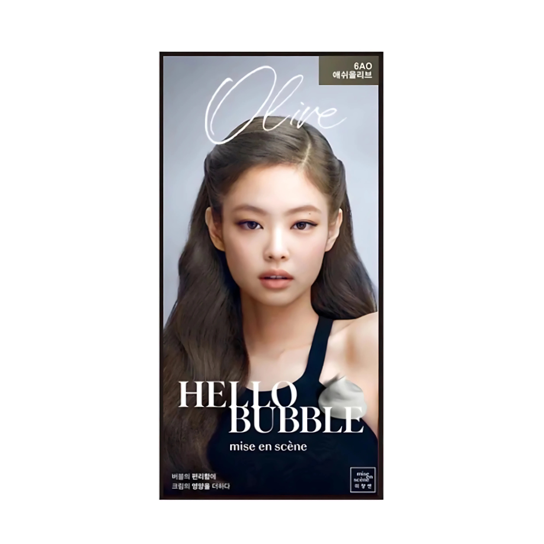 MISE EN SCENE All New Hello Bubble 30g - 6AO Ash Olive