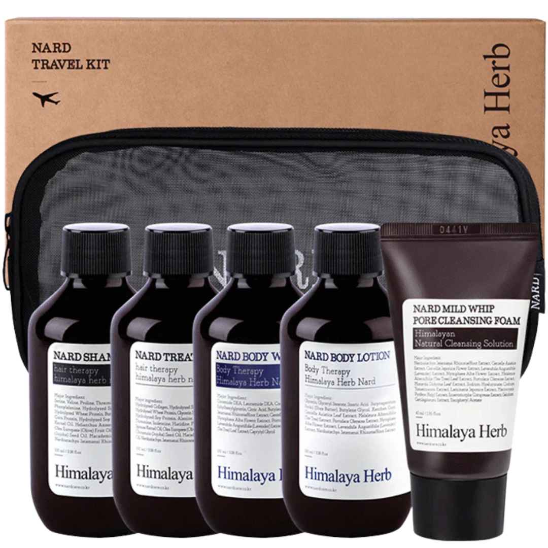 Nard - Hair&Body Travel Kit (Set of 5)