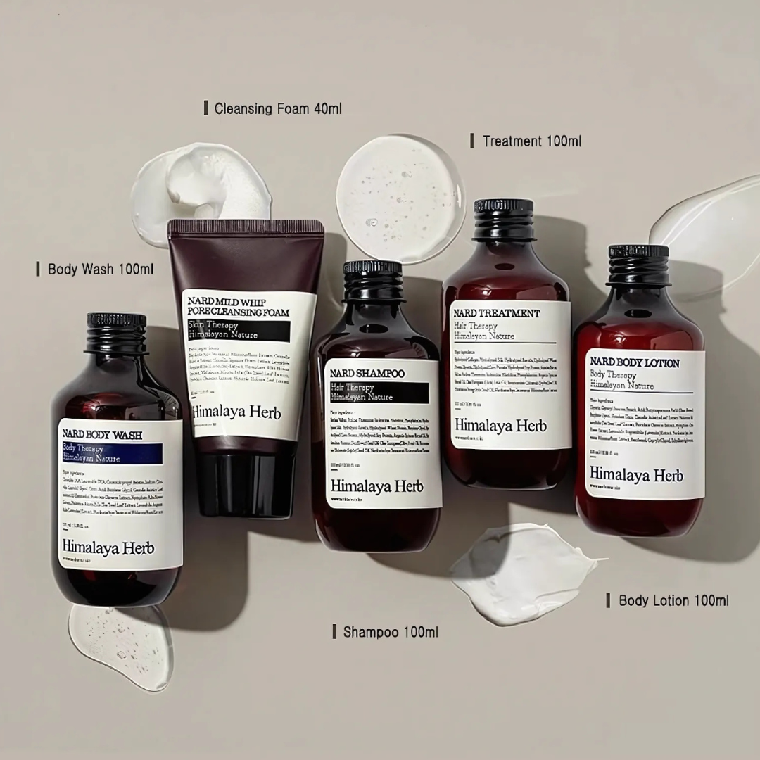 Nard - Hair&Body Travel Kit (Set of 5)