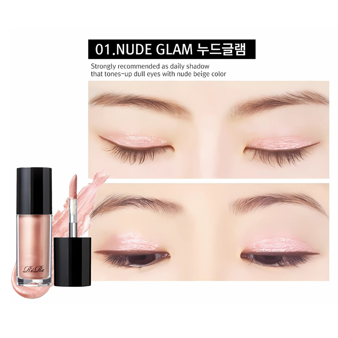 RiRe - Luxe Liquid Shadow 01 Nude Glam
