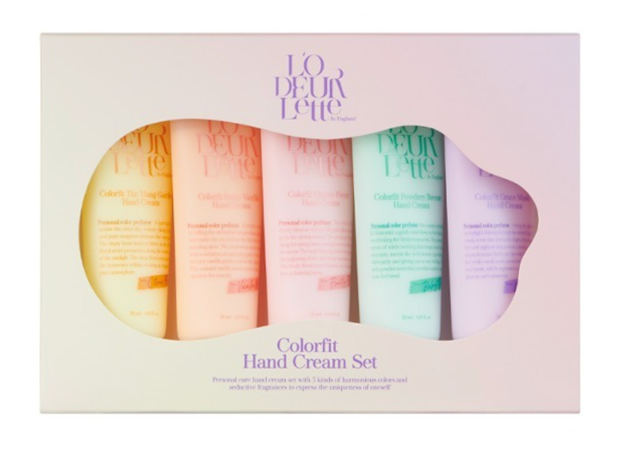 L'Odeurlette in England Colourfit Hand Cream Set (50ml x 5pcs)