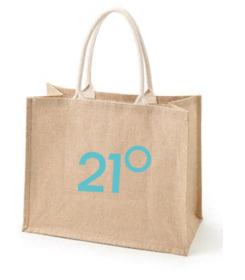 21D Jute Shopping Bag (L)