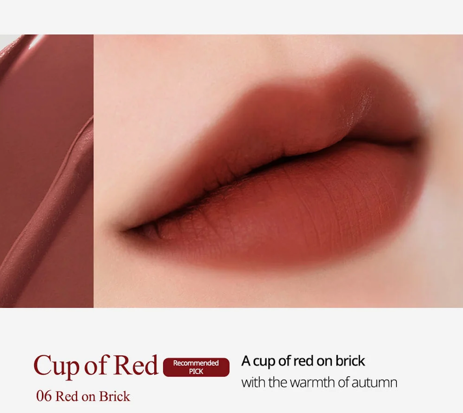Clio Chiffon Mood Lip 06 Cup Of Red