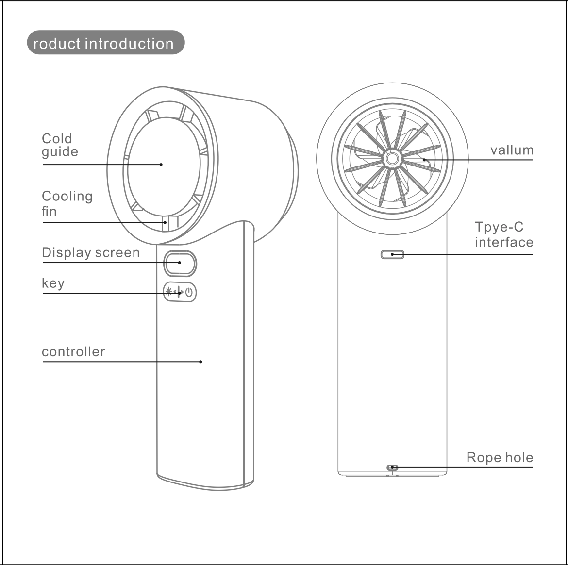 Handheld Cooling Fan