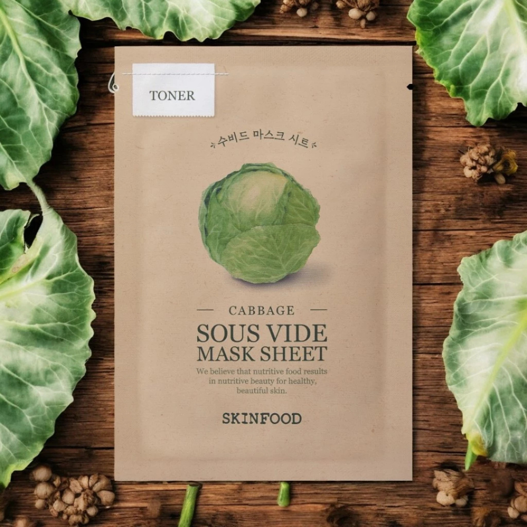 Skinfood - Cabbage Sous Vide Mask Sheet