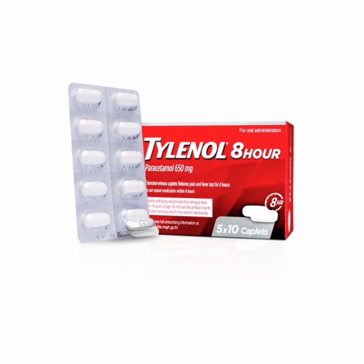 Tylenol 8 Hours Muscle Aches & Pain Relief 650mg