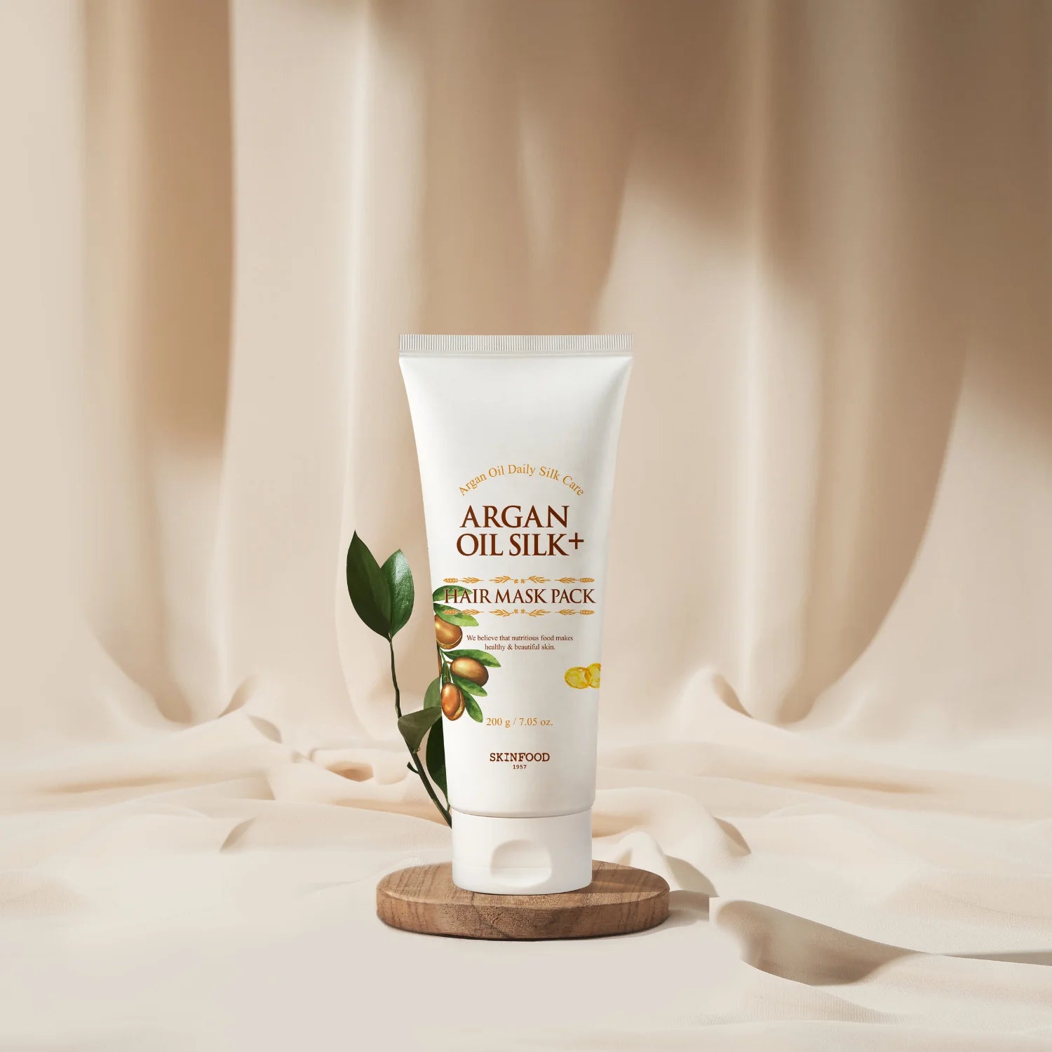 Skinfood Argan Oil Silk Plus Hair Mask Pack 200G