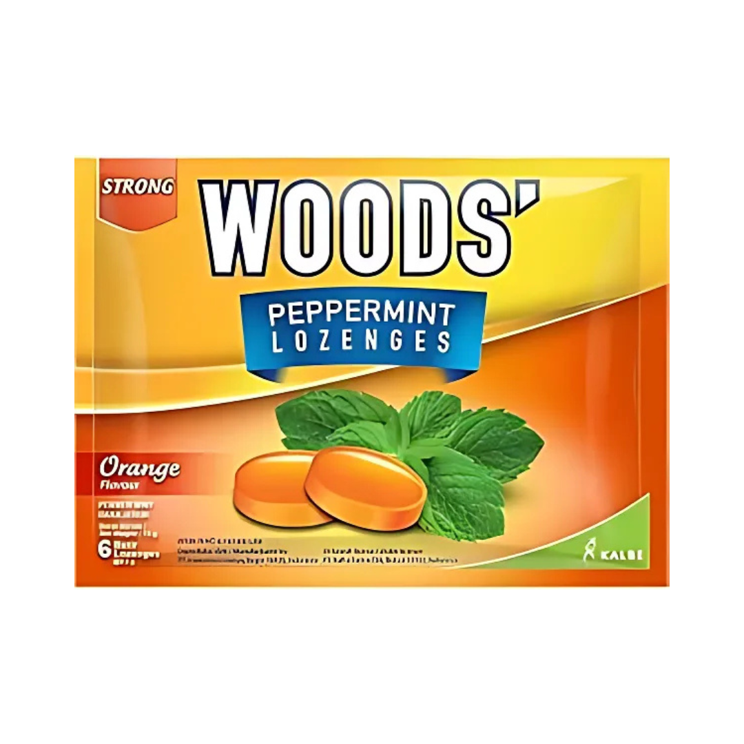 Woods' - Peppermint Lozenges  Orange