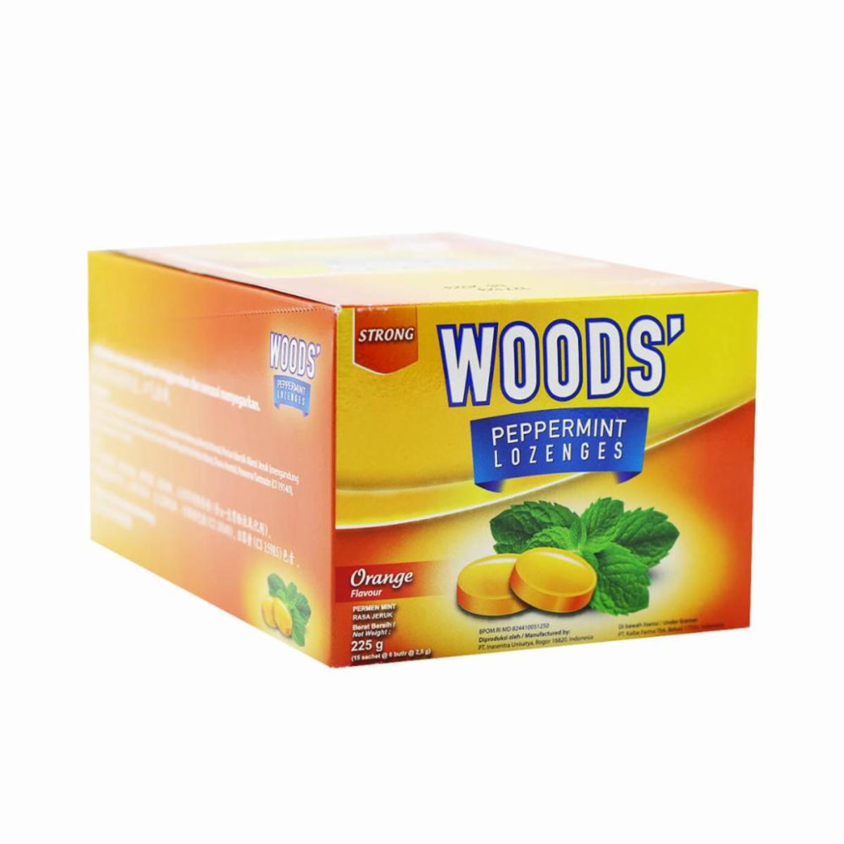 Woods' Lozenges  Orange