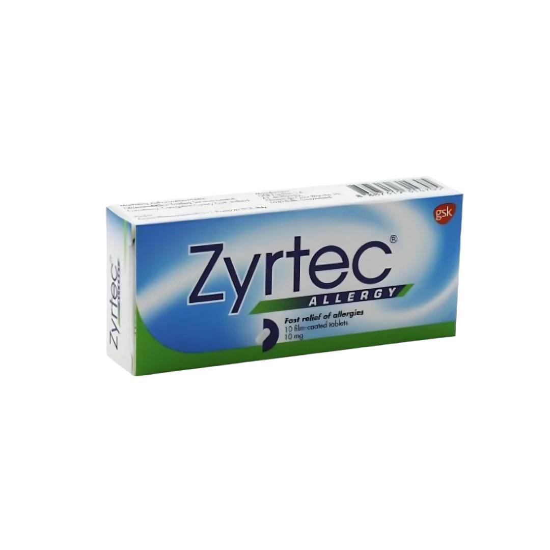 ZYRTEC - Cetirizine 10mg 1x10tabs