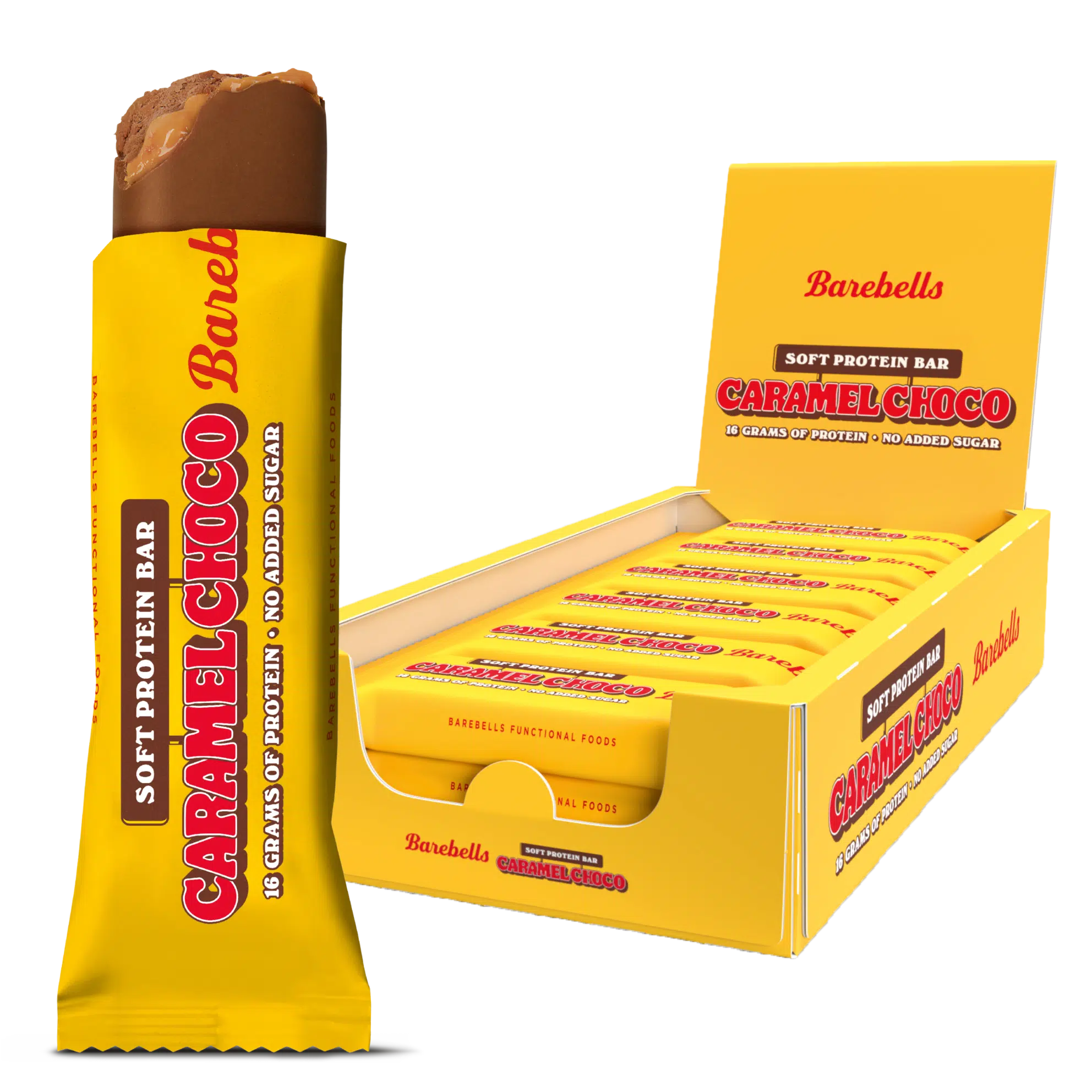 Barebells Soft Protein Bar 55g - Caramel Choco