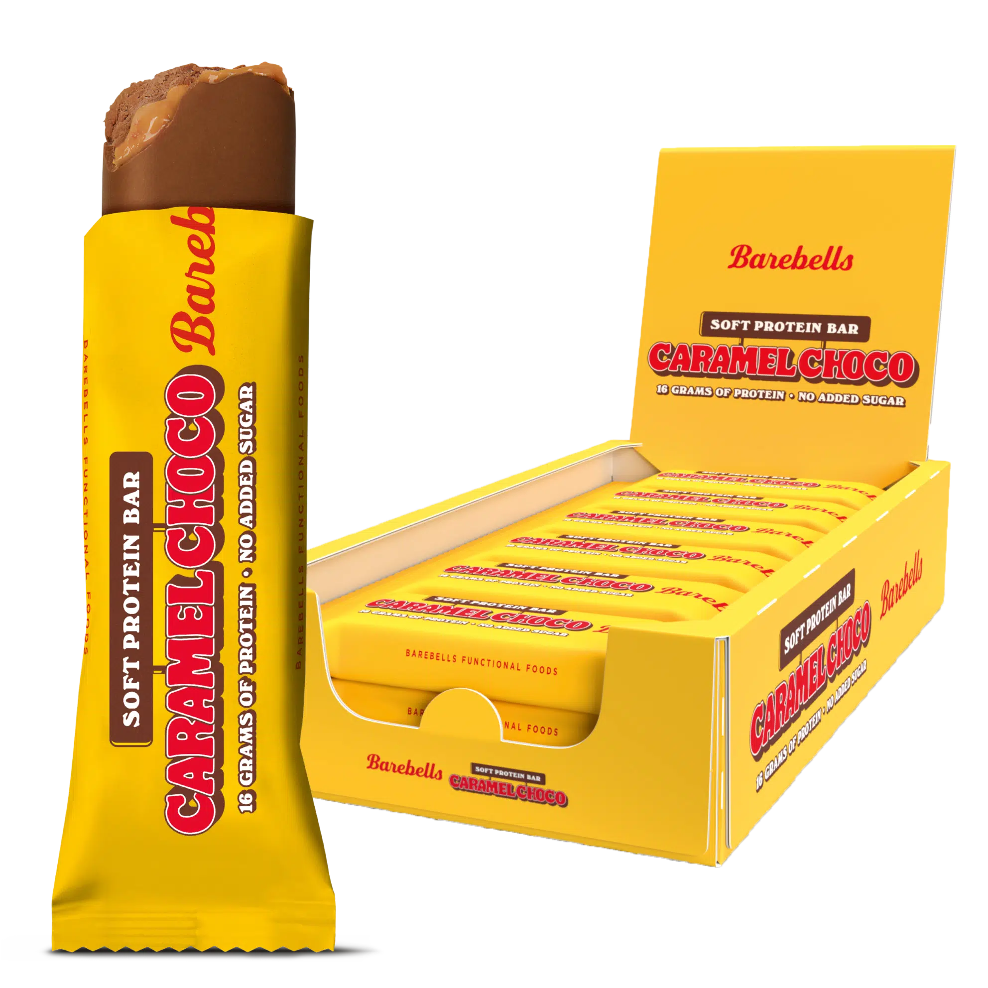 Barebells - Soft Protein Bar Caramel Choco 55g
