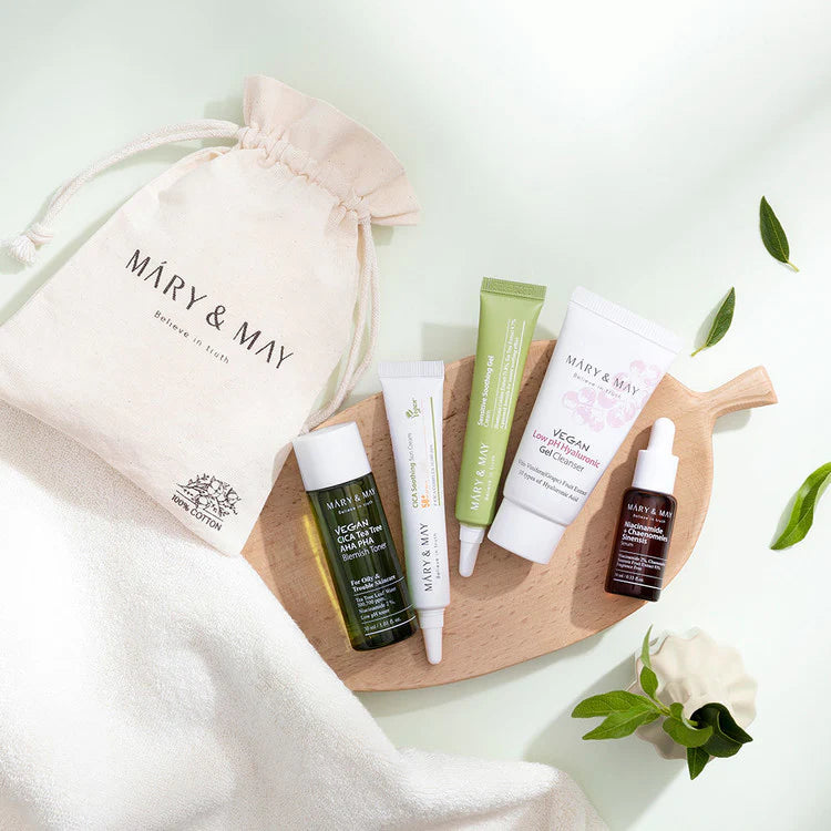 Mary & May - Soothing Trouble Care Travel Kit (Set of 5)