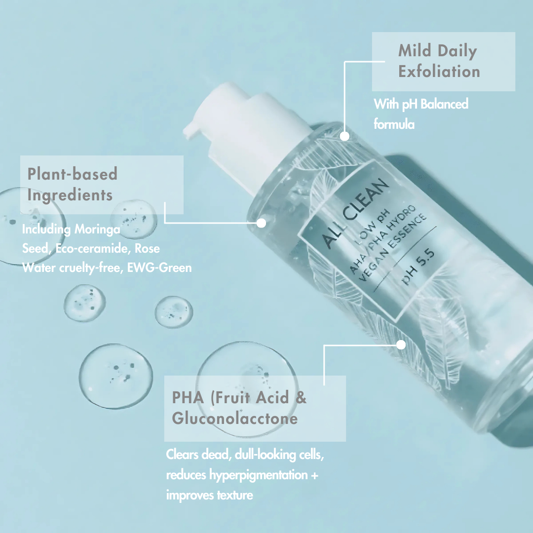 HEIMISH - All Clean Low PH Balancing Vegan Essence 50Ml