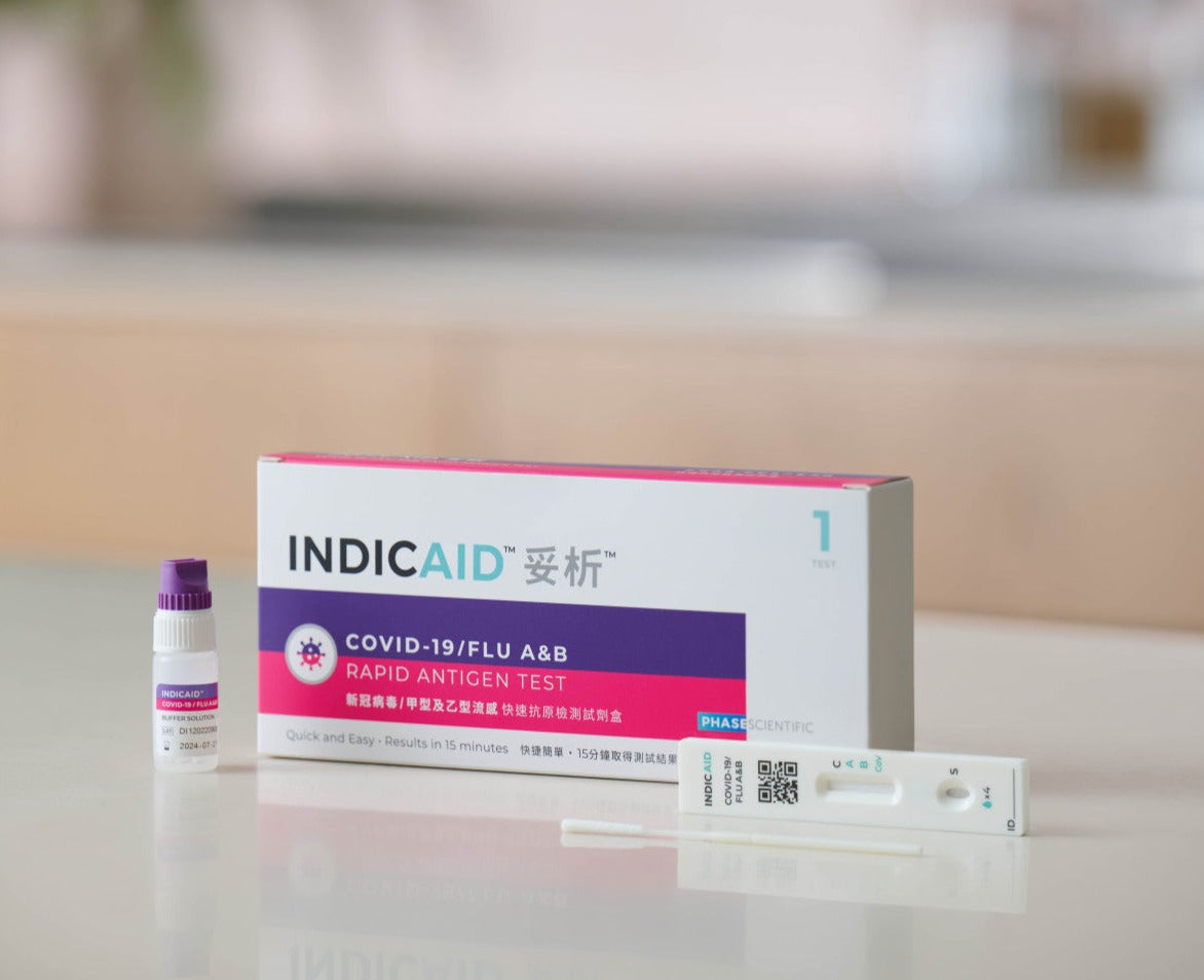 INDICAID FLU A&B rapid antigen test kit