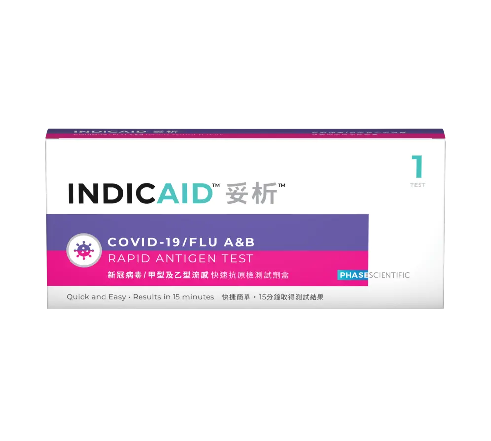 INDICAID FLU A&B rapid antigen test kit