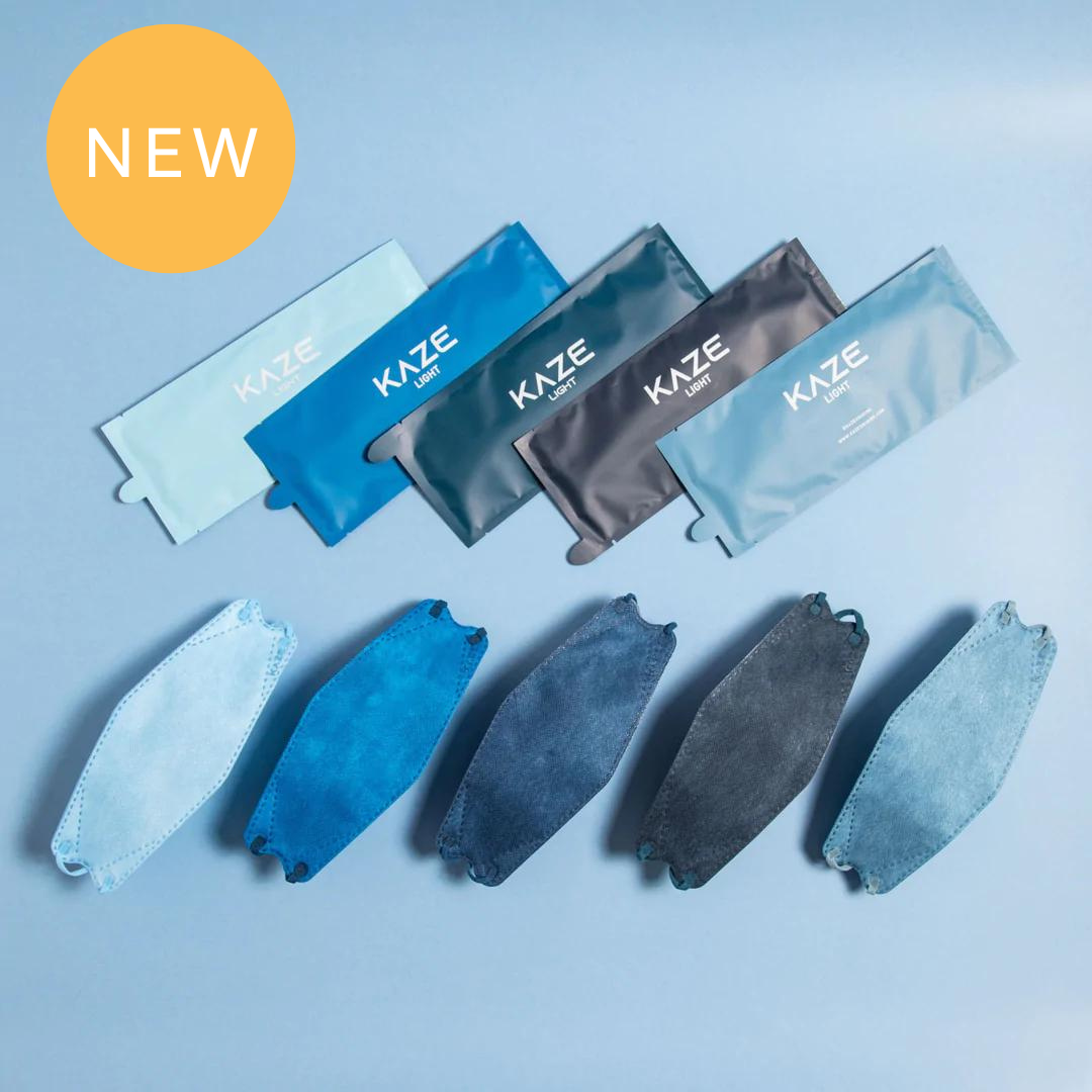 KAZE Masks - Light Blue Collection