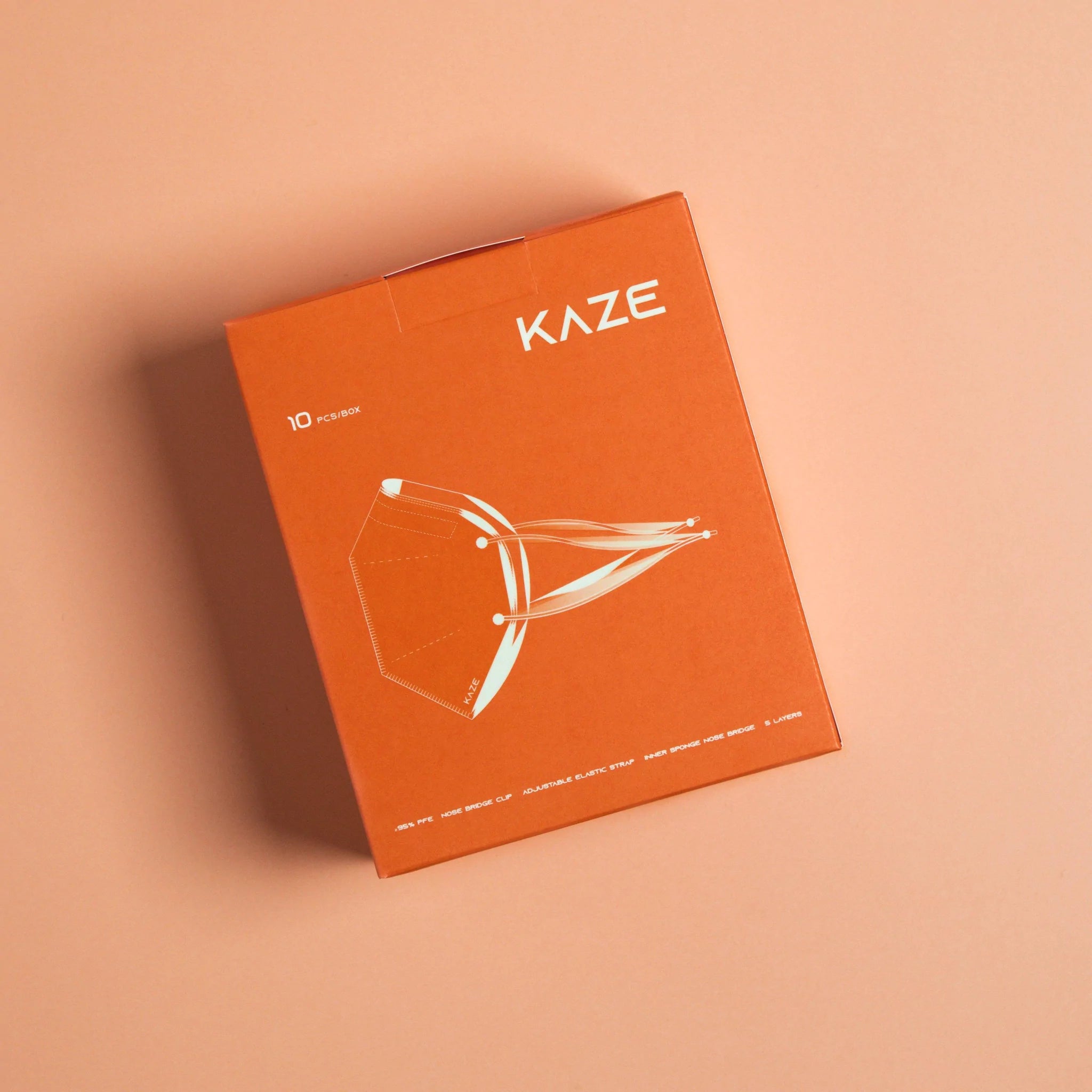 KAZE Masks- Citrus Orange