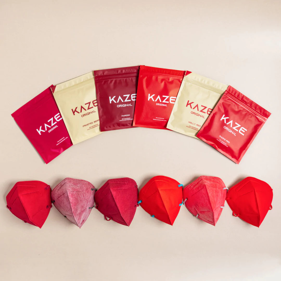 KAZE Masks - Red Collection