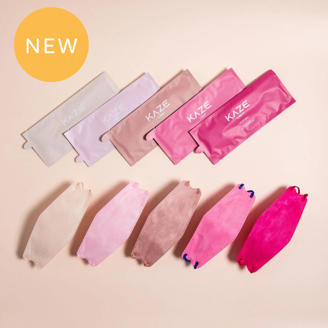KAZE Masks - Light Pink Collection