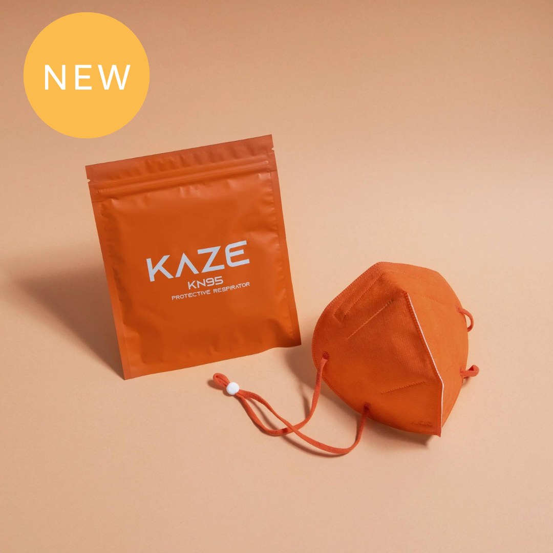 KAZE Masks- Citrus Orange