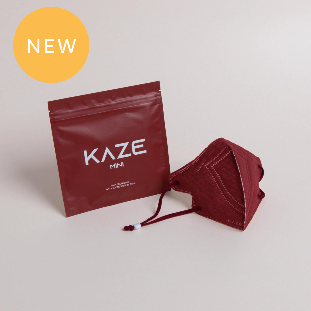 KAZE Masks- Mini Maroon