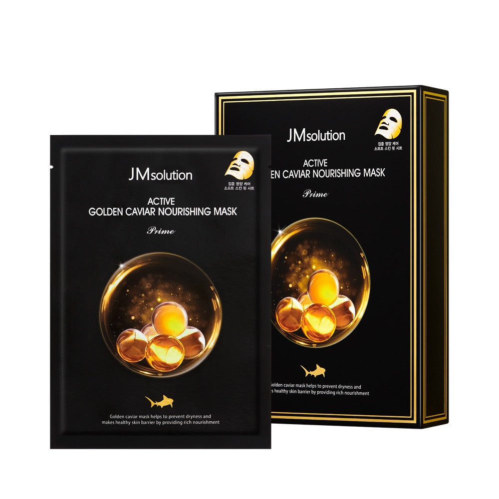 JM SOLUTION Active Golden Caviar Nourishing Mask