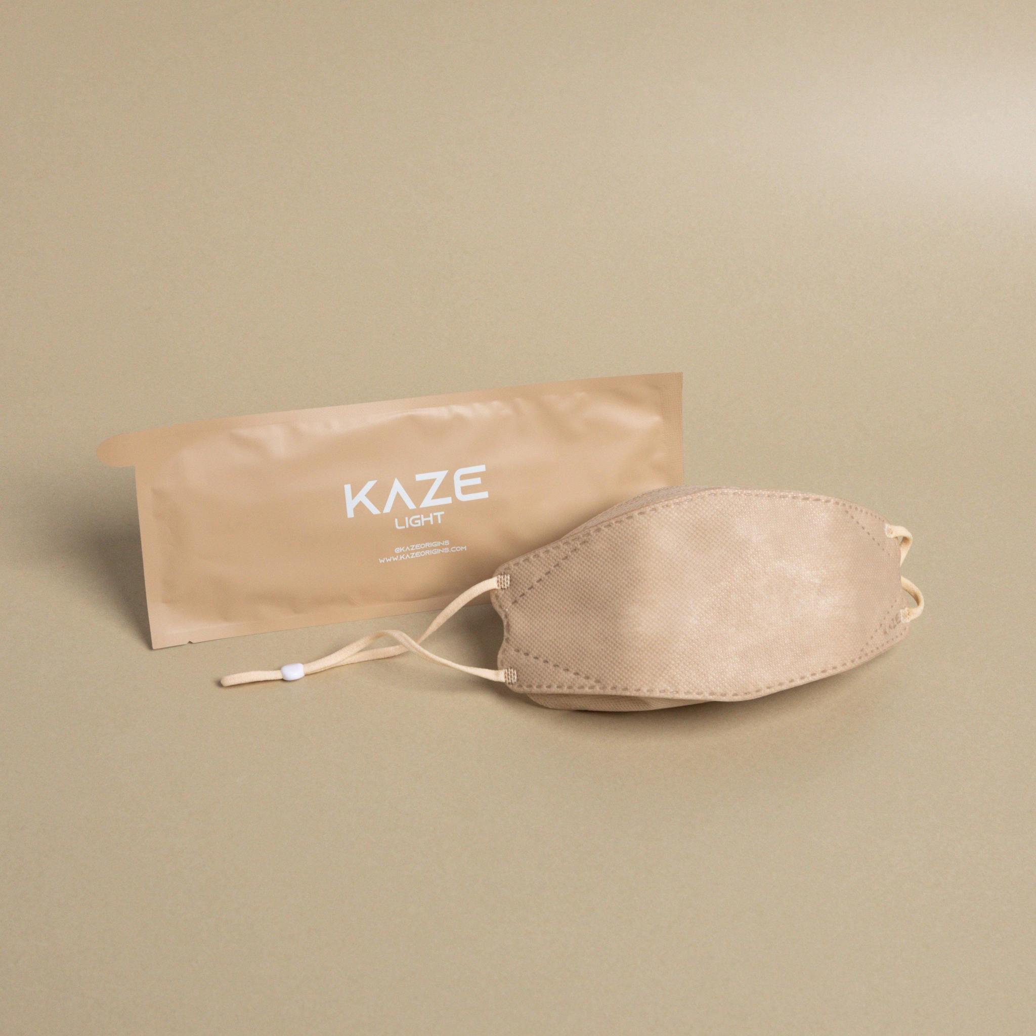 KAZE Masks - Light Individual Series - Natural Sand