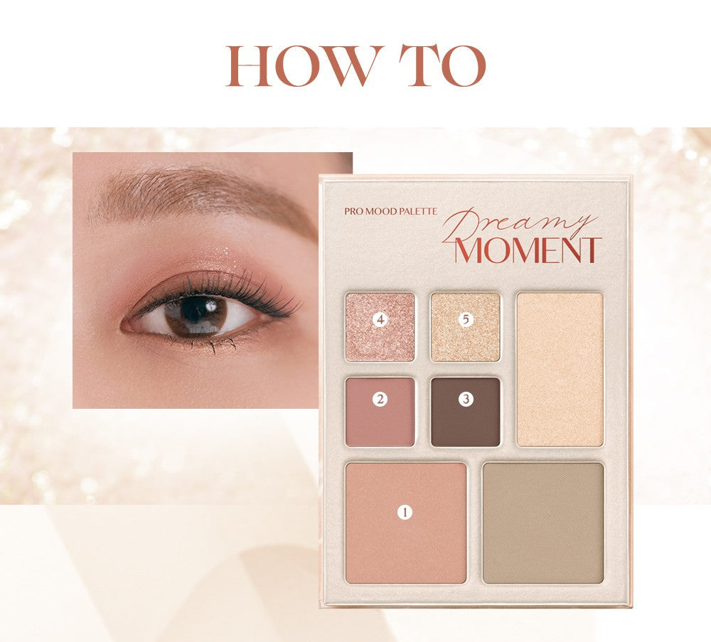 CLIO - PRO MOOD PALETTE (21FW LIMITED) 001 DREAMY MOMENT