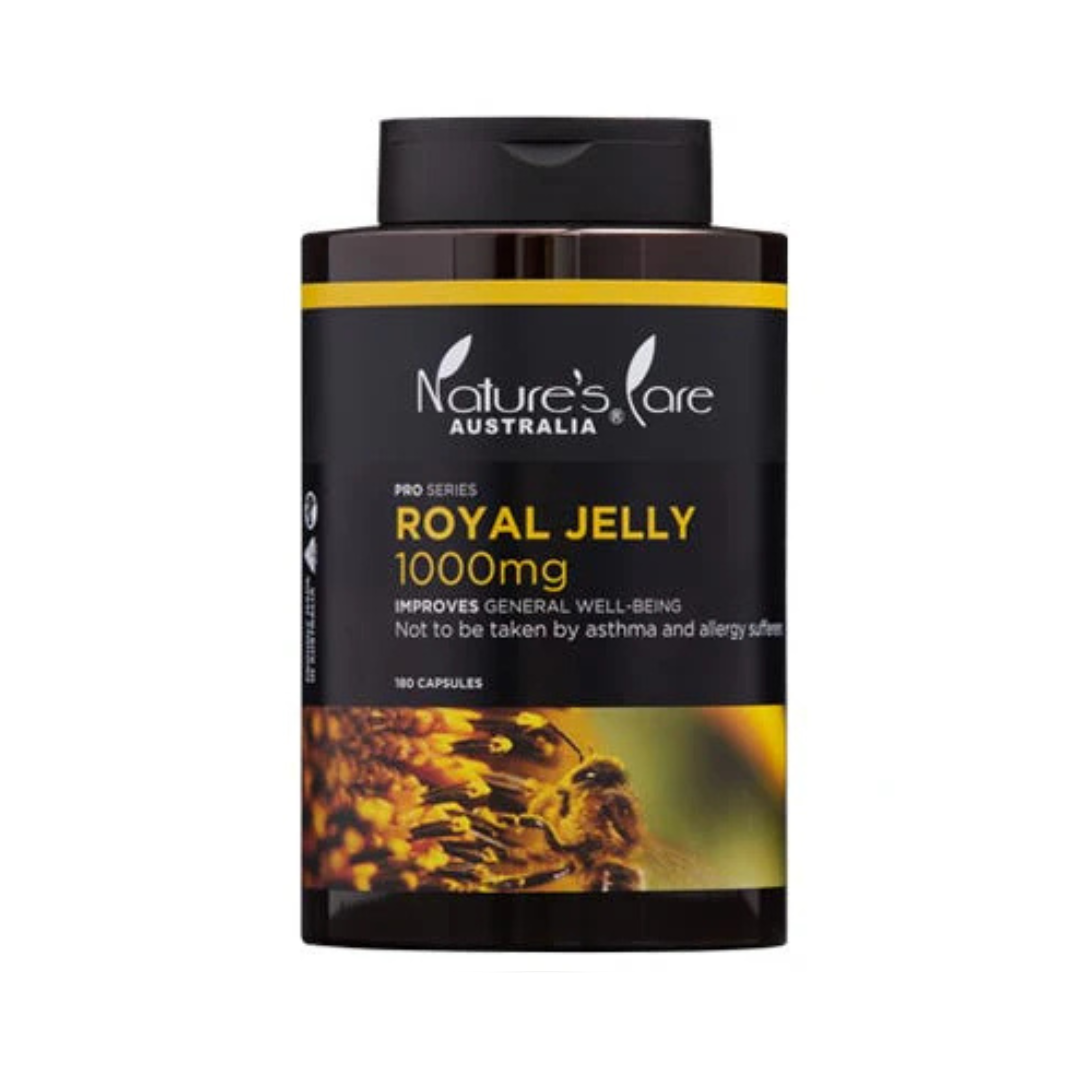 Nature's Care  Pro Royal Jelly 1000mg 180 Capsules